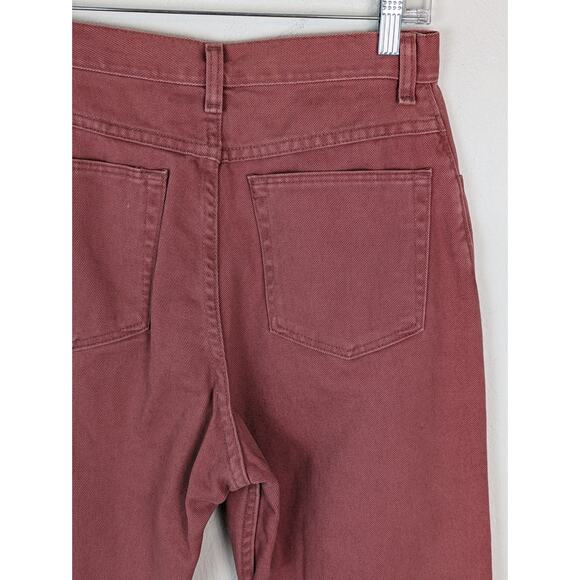 Vintage Wrangler Mom Jeans High Waisted Straight Leg Western Boho Pink Size 10 - Picture 6 of 11